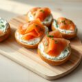 bagels met zalm