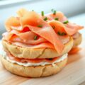 Bagels met zalm