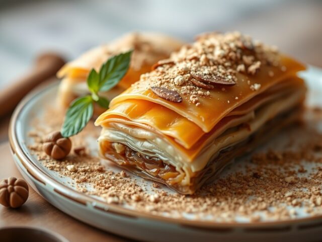 Baklava β AI-gegenereerde illustratie