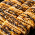 Baklava met noten en chocolade