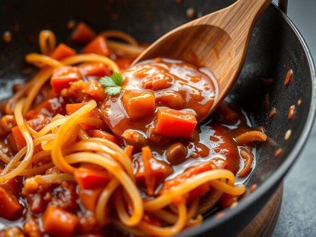 Bali Saus — AI-gegenereerde illustratie