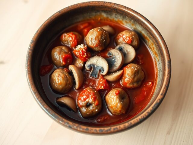 Balletjes in tomatensaus