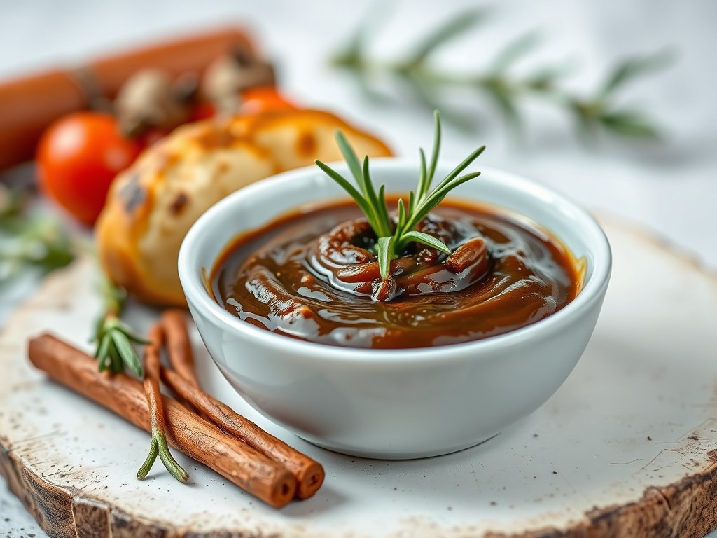 Balsamicostroop, AI-gegenereerde illustratie