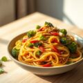 Bamie met broccoli