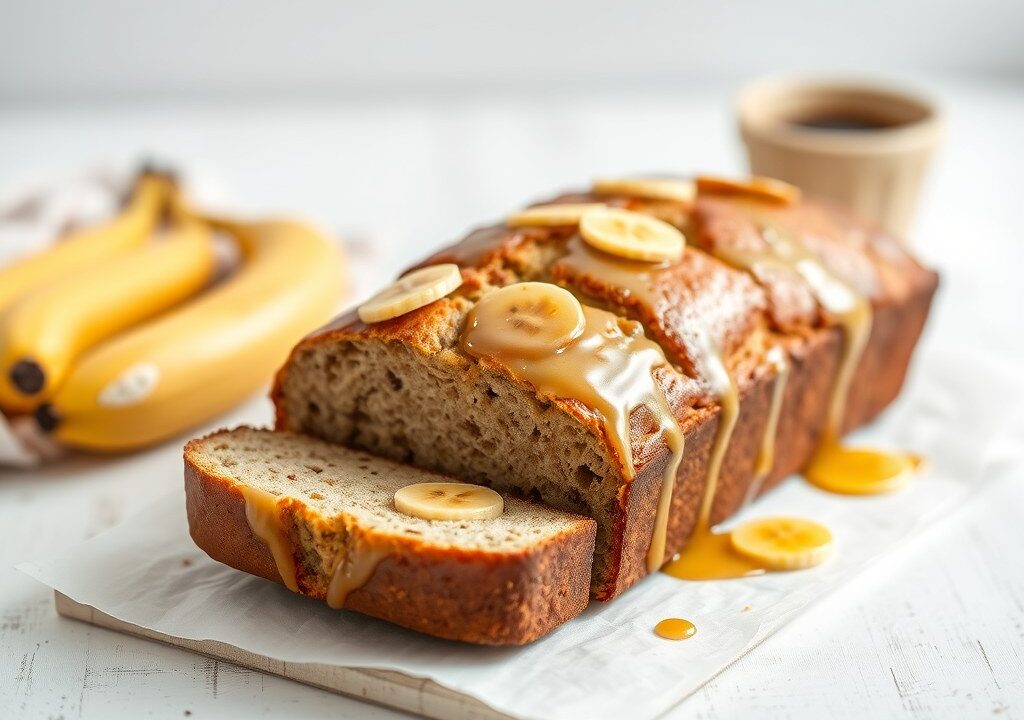 Banaan-dadel brood, AI-gegenereerde illustratie