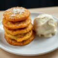 Banaan met ijs