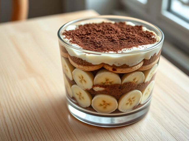 Banaan Tiramisu
