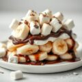 Bananasplit met marsmallows