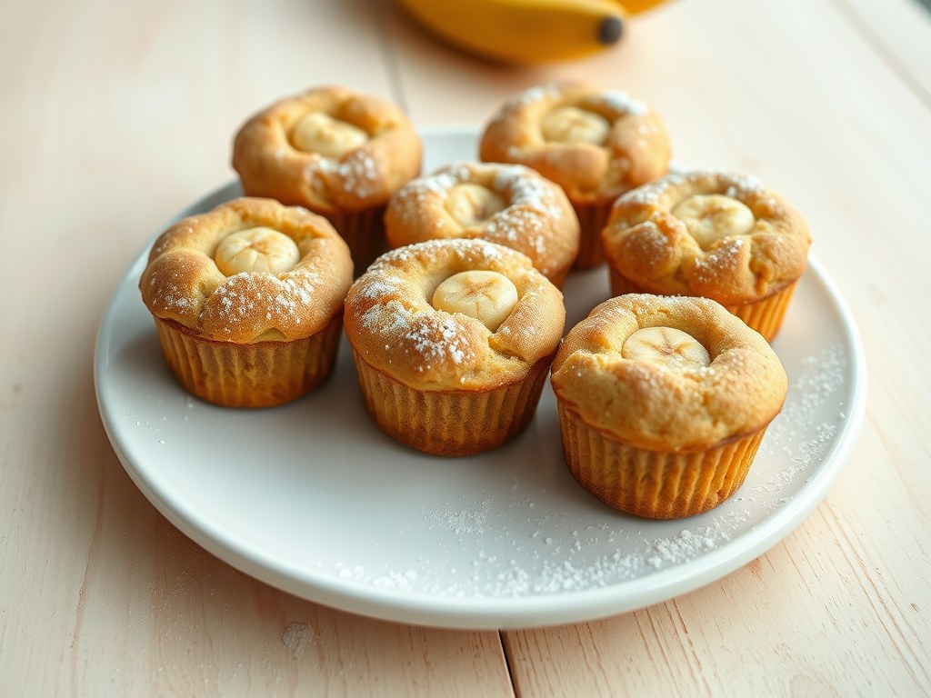 Bananencakejes, AI-gegenereerde illustratie