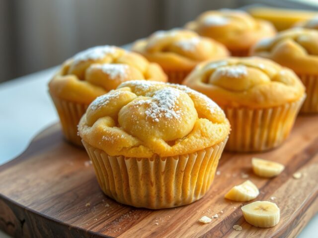 Bananencakjes