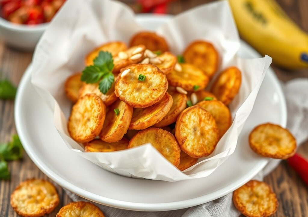 Bananenchips (Ghana), AI-gegenereerde illustratie
