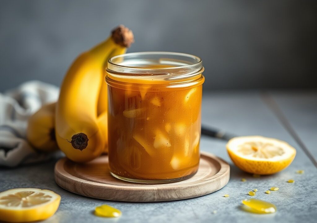 Bananenjam — AI-gegenereerde illustratie