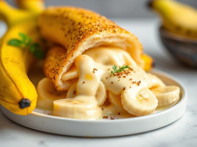 Bananenmayonaise — AI-gegenereerde illustratie