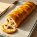 Banketstaaf met appel en rozijnen