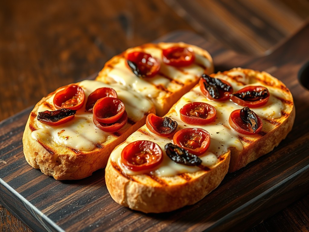Barbecue ciabatta, AI-gegenereerde illustratie