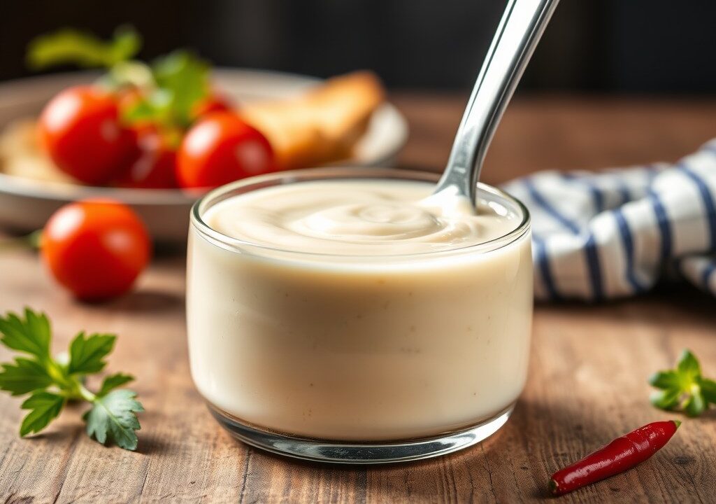 Basis sauce, AI-gegenereerde illustratie