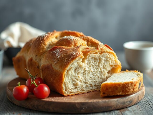 Basisrecept brood — AI-gegenereerde illustratie