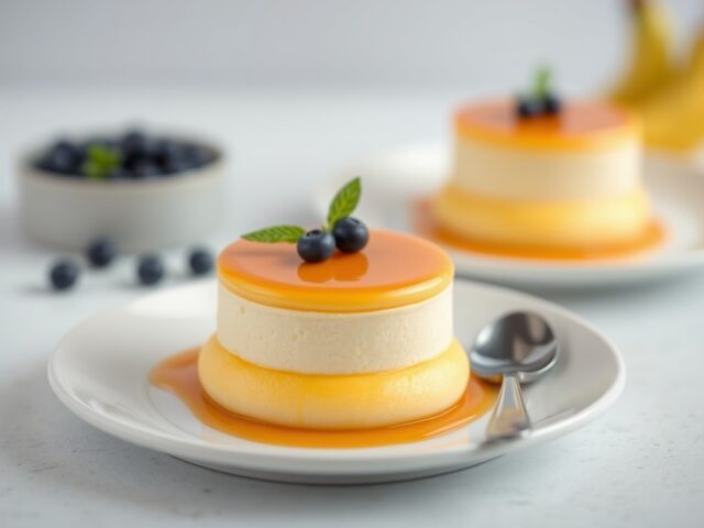 Bavarois a l’orange