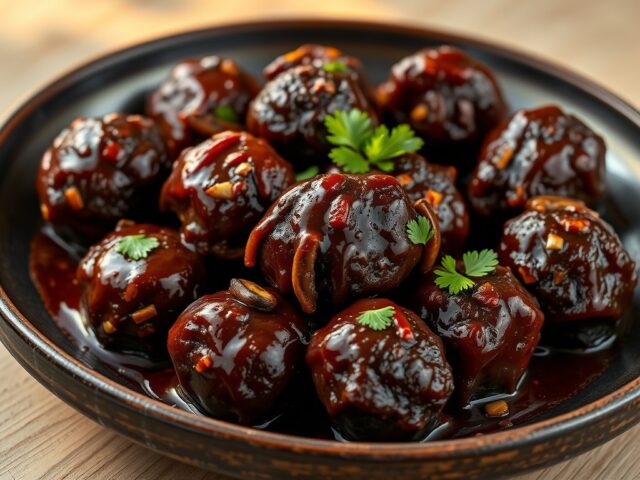 BBQ Heerlijke Chiliballetjes