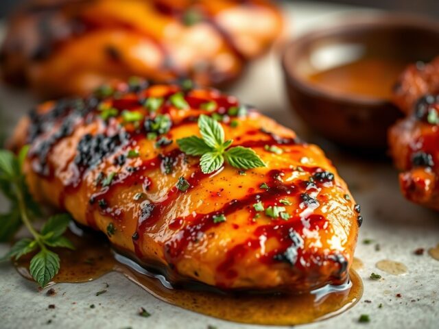BBQ Kipfilet met marinade