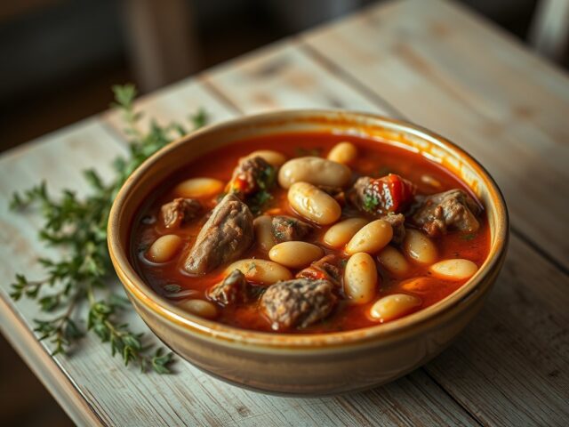beef and beans