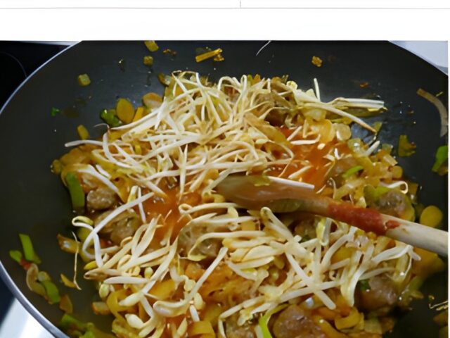 Beef Shanghai een Wereldgerecht zonder pakjes en zakjes.