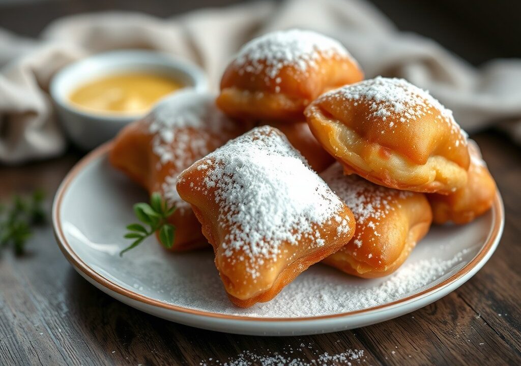 Beignets de merlan, AI-gegenereerde illustratie