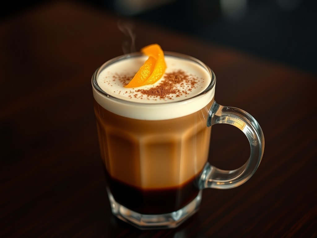 Bermuda koffie, AI-gegenereerde illustratie