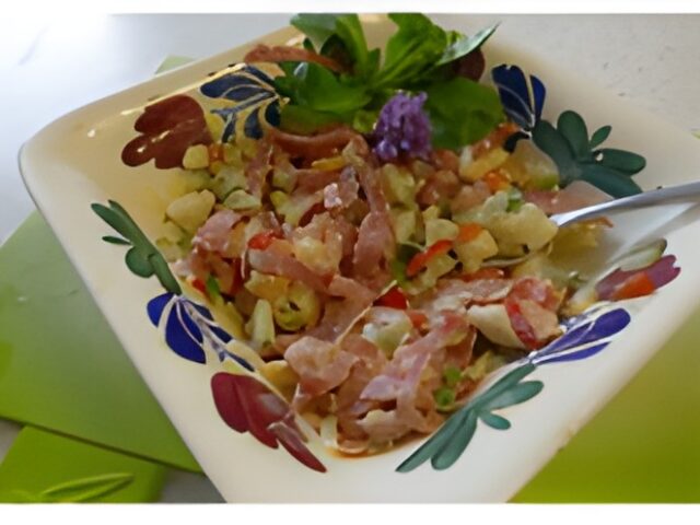 Beter “Cerve “laat. Dan Nooit…. ( Cervelaat- Salade)