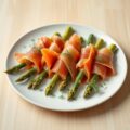 Bettine met zalm en rauwe ham