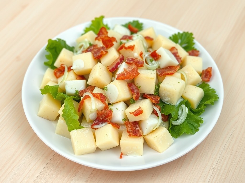 Betuwse salade, AI-gegenereerde illustratie