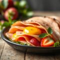 beursje van ham met aardbeien
