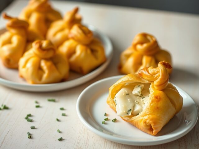 Beursjes met kaas