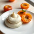 Bevroren appelsabayon met abrikozen