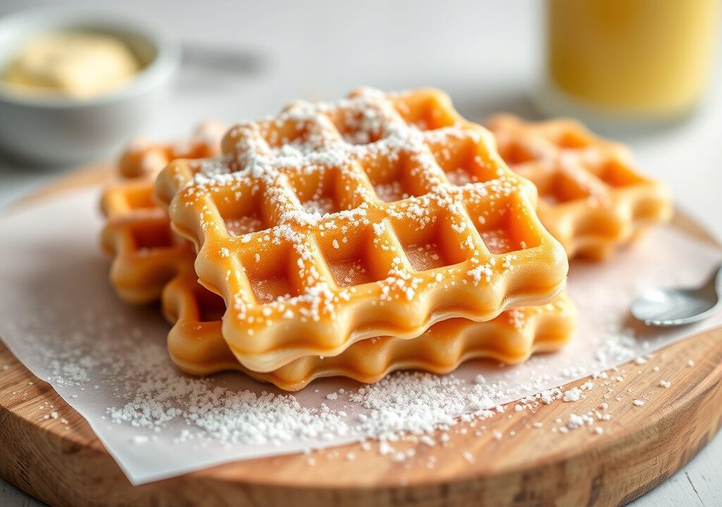 Bewaarwafels, AI-gegenereerde illustratie