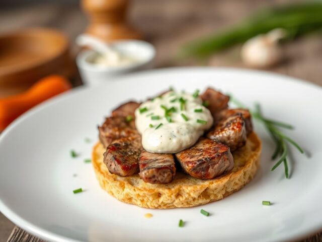 Biefstuk Tartaar met Bieslook Mayo