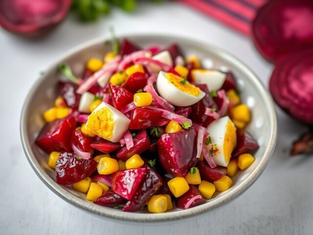 Bietensalade — AI-gegenereerde illustratie