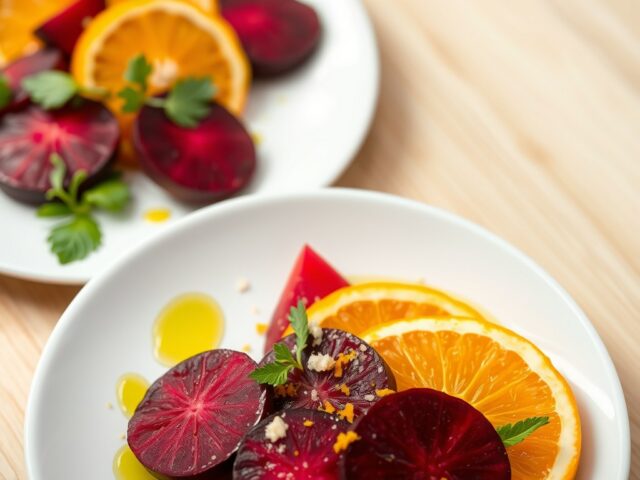 Bietensalade met Sinaasappel