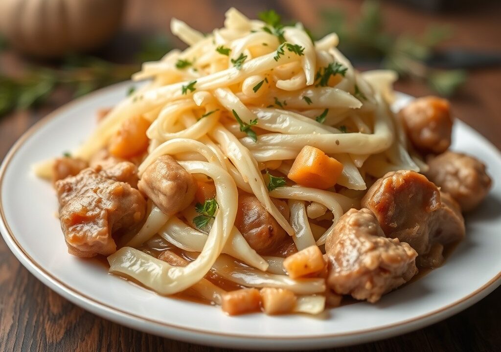 Bigos (Pools koolgerecht), AI-gegenereerde illustratie