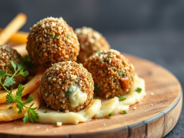 Bitterballen met friese nagelkaas