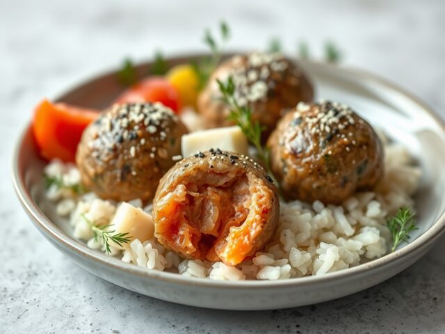 Bitterballetjes van gerookte zalmforel