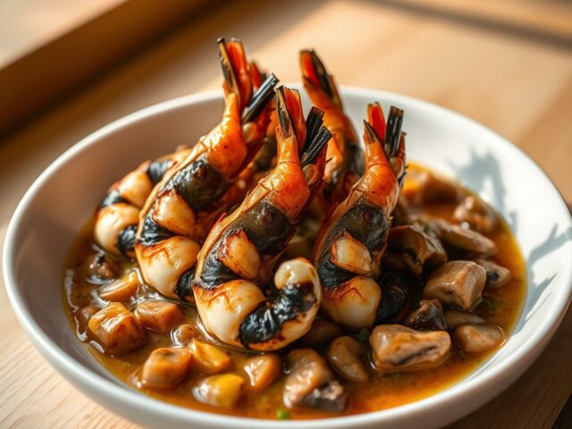 BlackTiger gamba’s en eekhoorntjesbrood