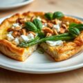 Bladerdeegpastei gevuld met feta