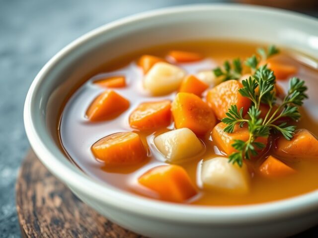 Blanke kalfsbouillon
