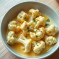 Bloemkool in roomsaus