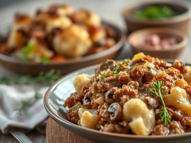 Bloemkool ovenschotel