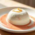 Bloemkoolmousse met garnalensaus