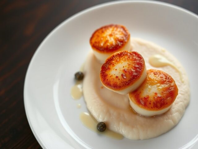 Bloemkoolpurée – Coquilles