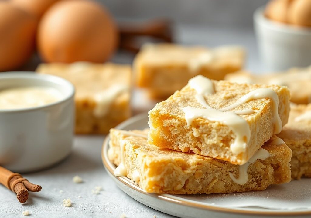 Blondies, AI-gegenereerde illustratie