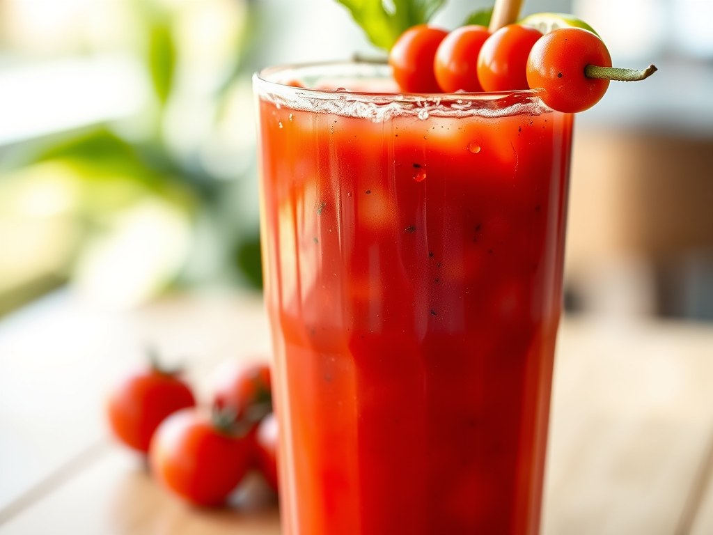 Bloody mary, AI-gegenereerde illustratie